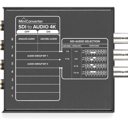 Mini Converter - SDI to Audio 4K