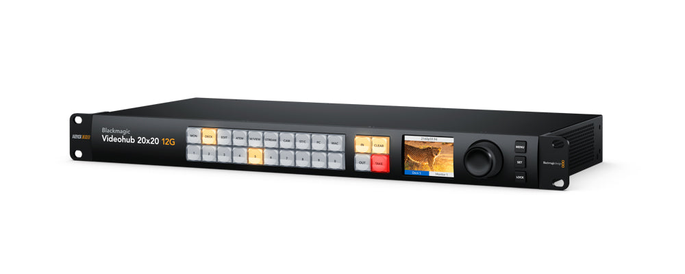 Blackmagic Videohub 20x20 12G